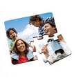 7 5/8" Full Color Square Cork Back Coaster Puzzle